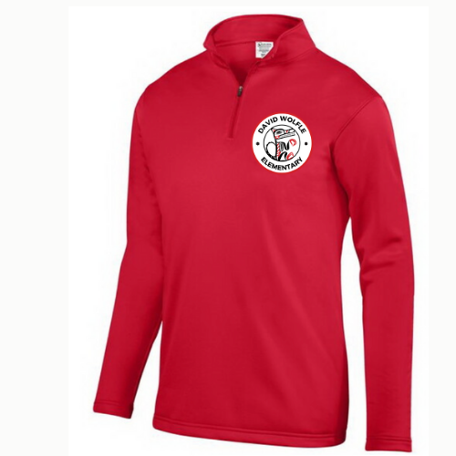 David Wolfle Essentials 1/2 Zip Wicking Fleece Pullover