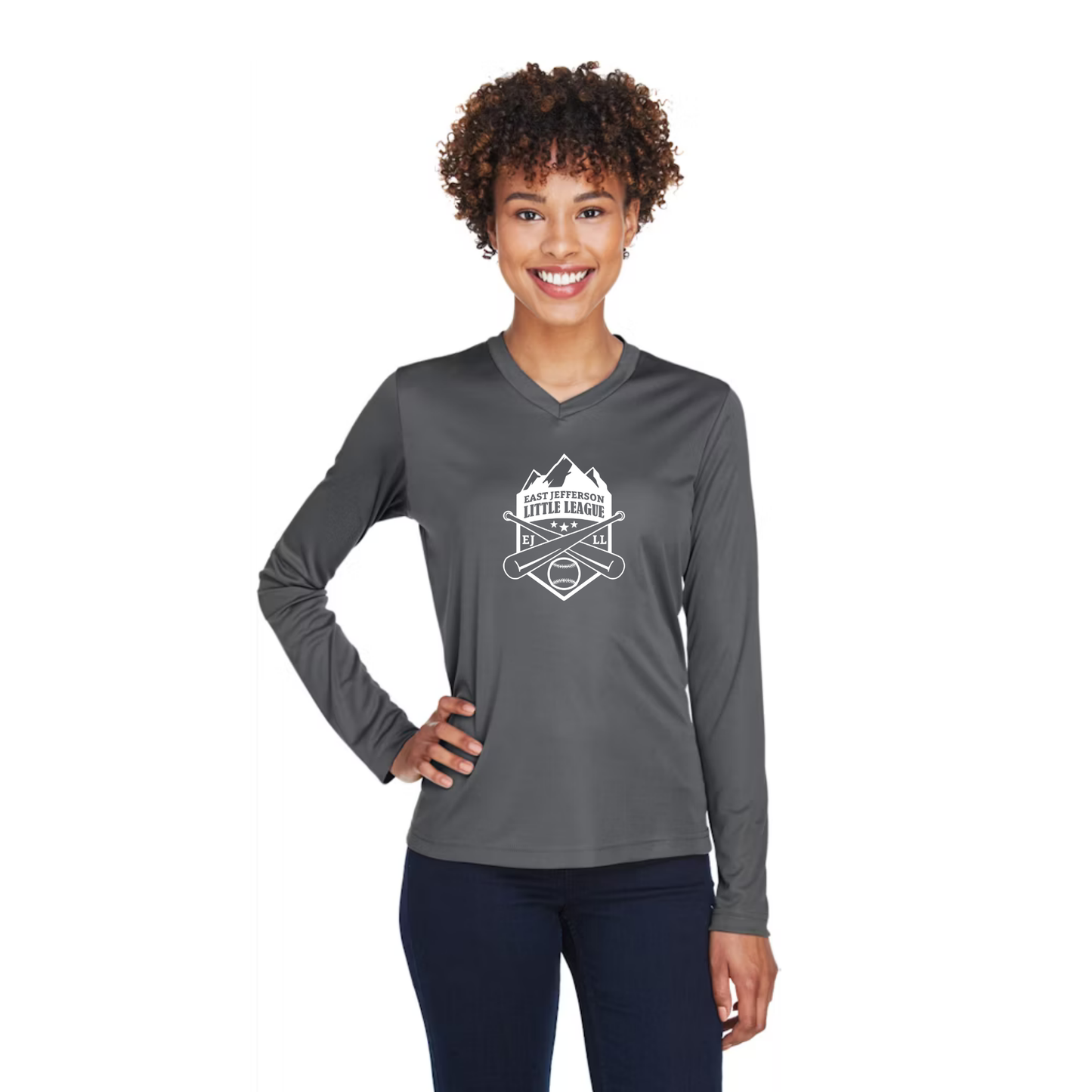 EJLL V neck Performance long sleeve - womens