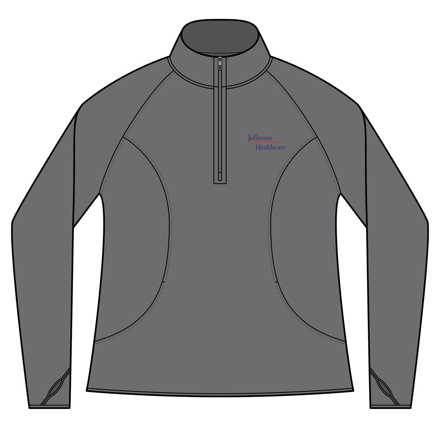 JH Ladies Sport-Wick® Stretch Quarter-Zip Pullover