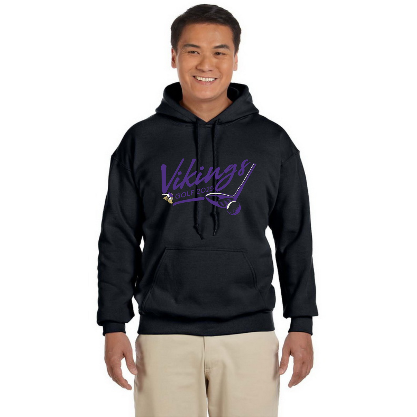 NK Golf Hoodie Vikings Purple