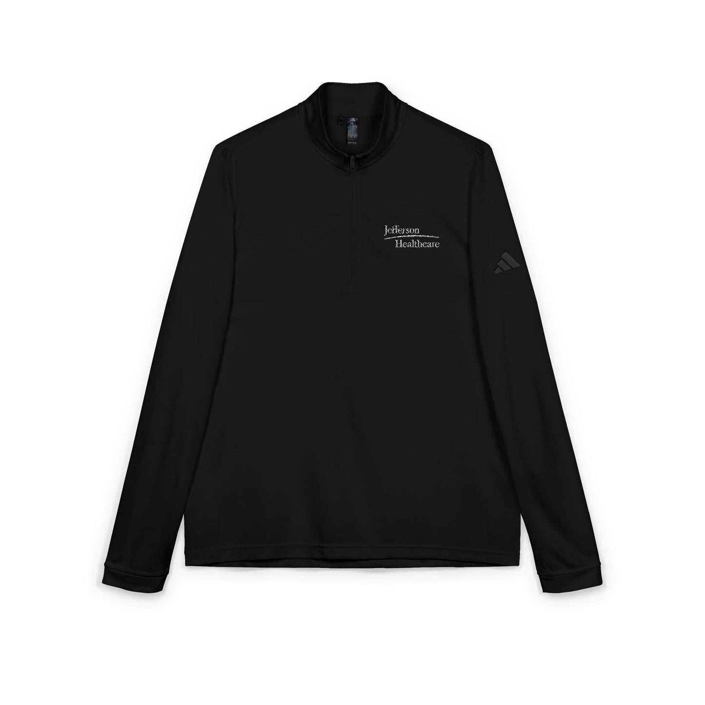 adidas® Quarter-Zip Pullover with Embroidery