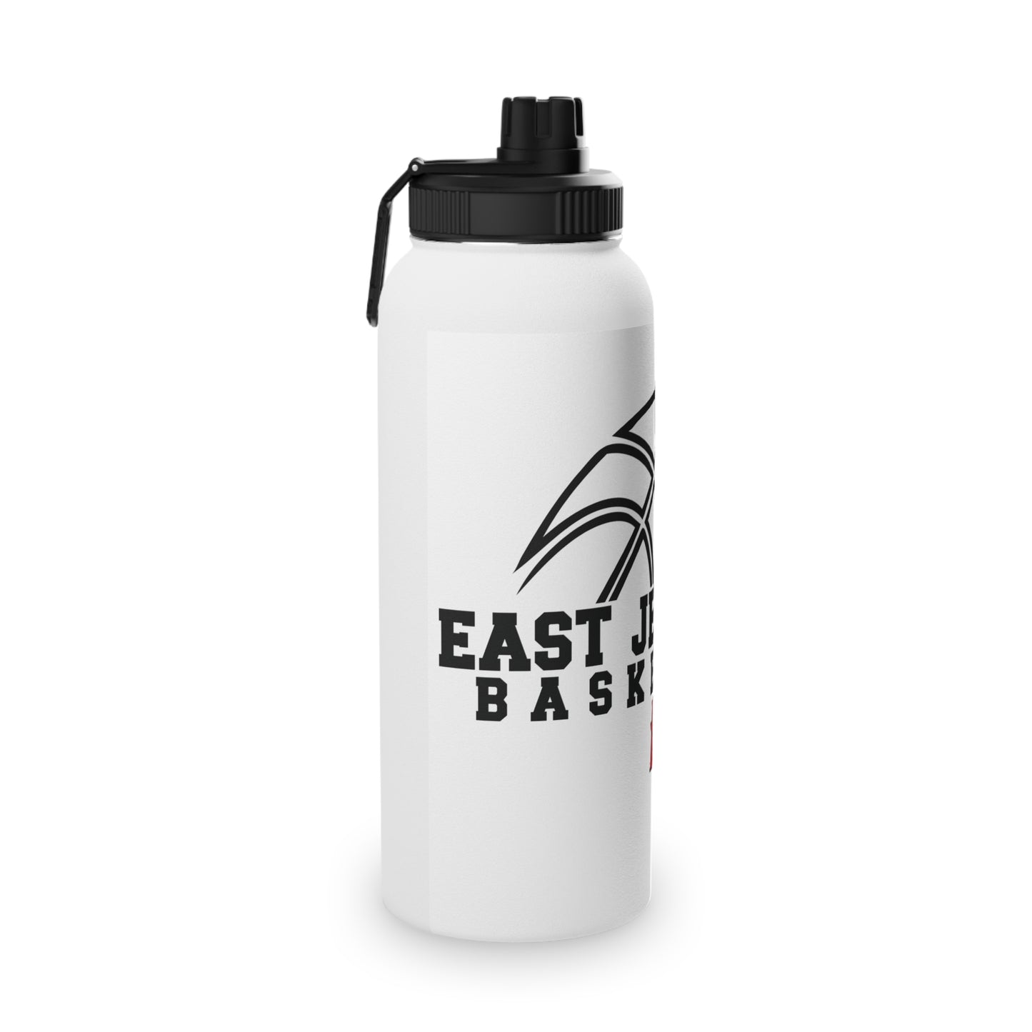 EJ Basketball Stainless Steel Water Bottle, Sports Lid