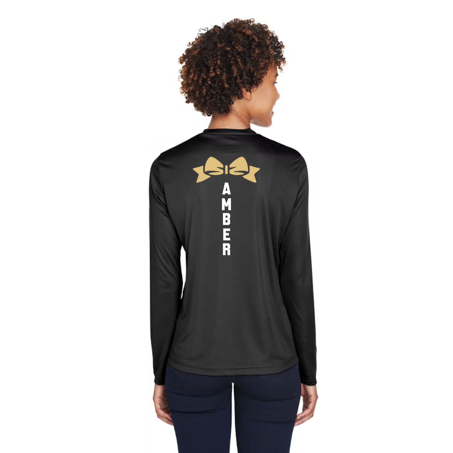 NK Cheer Performance V Neck Long Sleeve - Womens