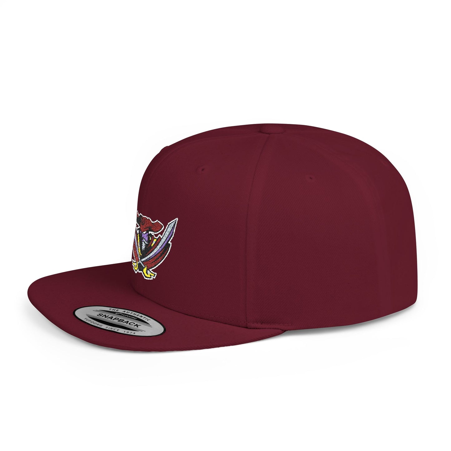 Flat Bill Snapback Hat - KYSA Logo