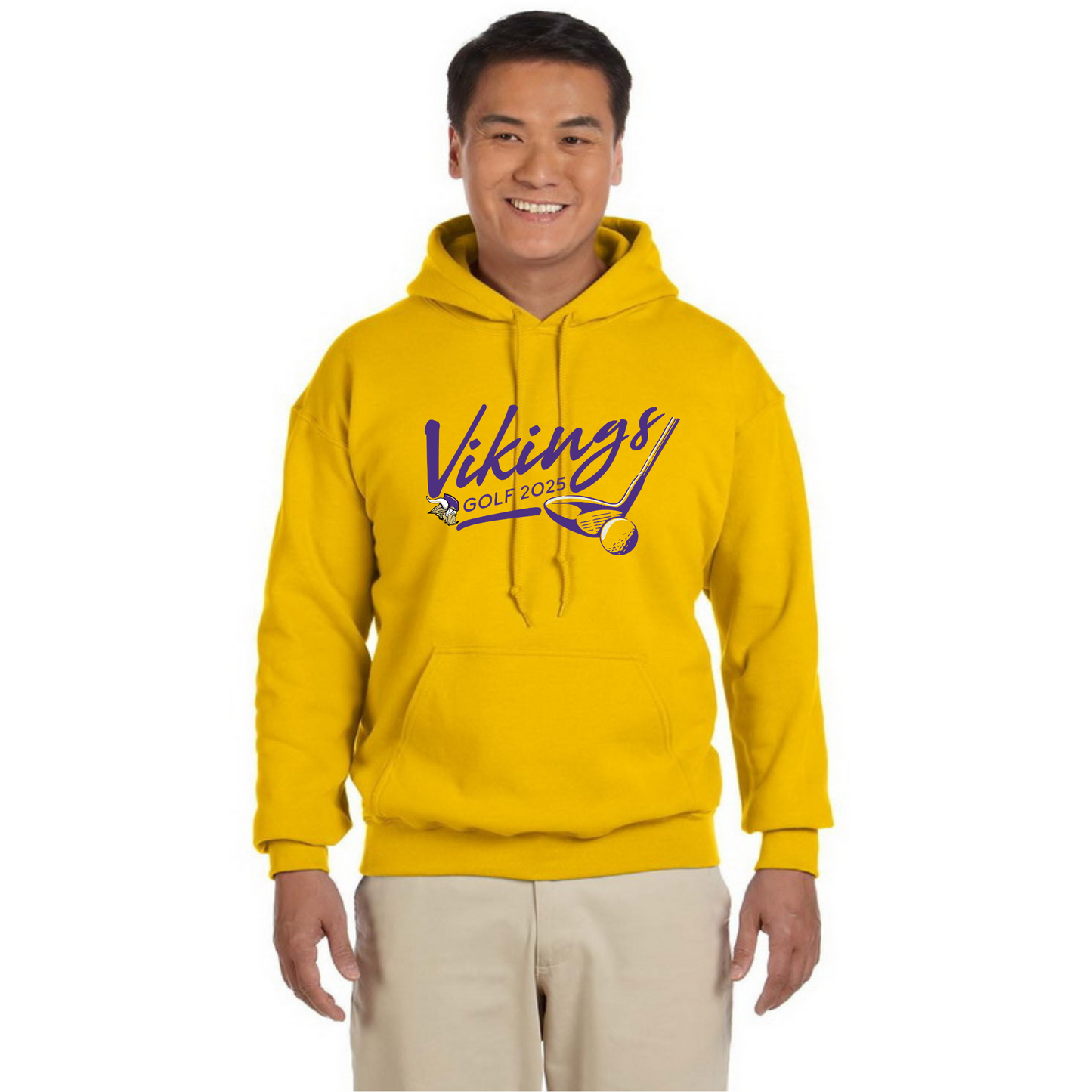 NK Golf Hoodie Vikings Purple