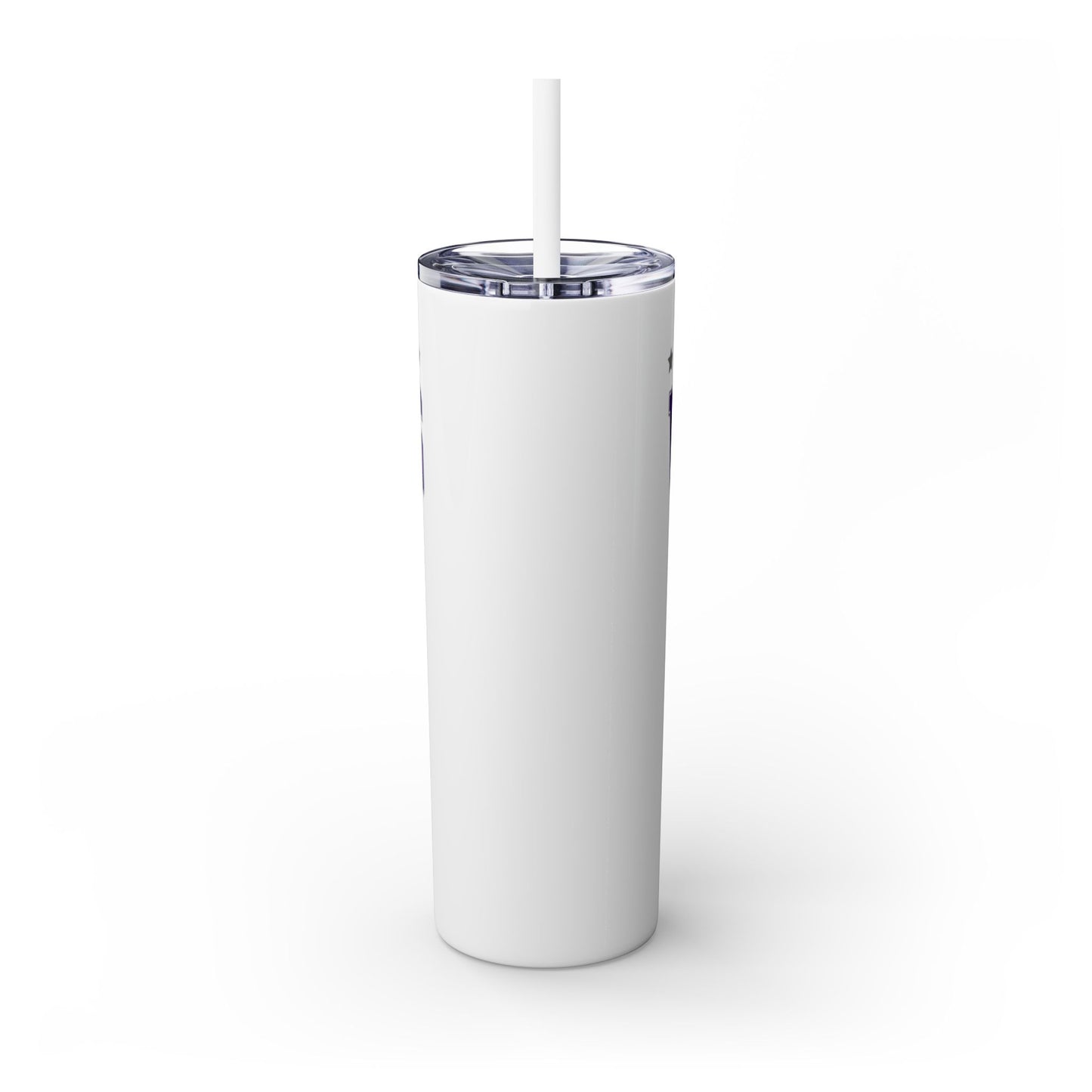 NK Cheer Skinny Tumbler with Straw, 20oz