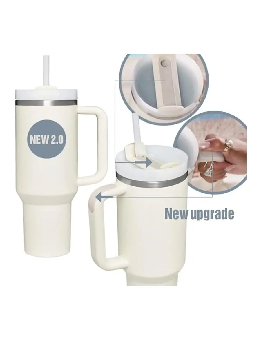 Game Day Stainless Steel Tumbler 2 Straws