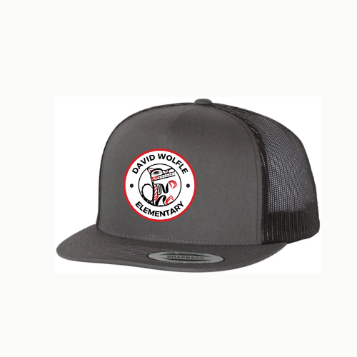 David Wolfle Logo - Flat Bill trucker