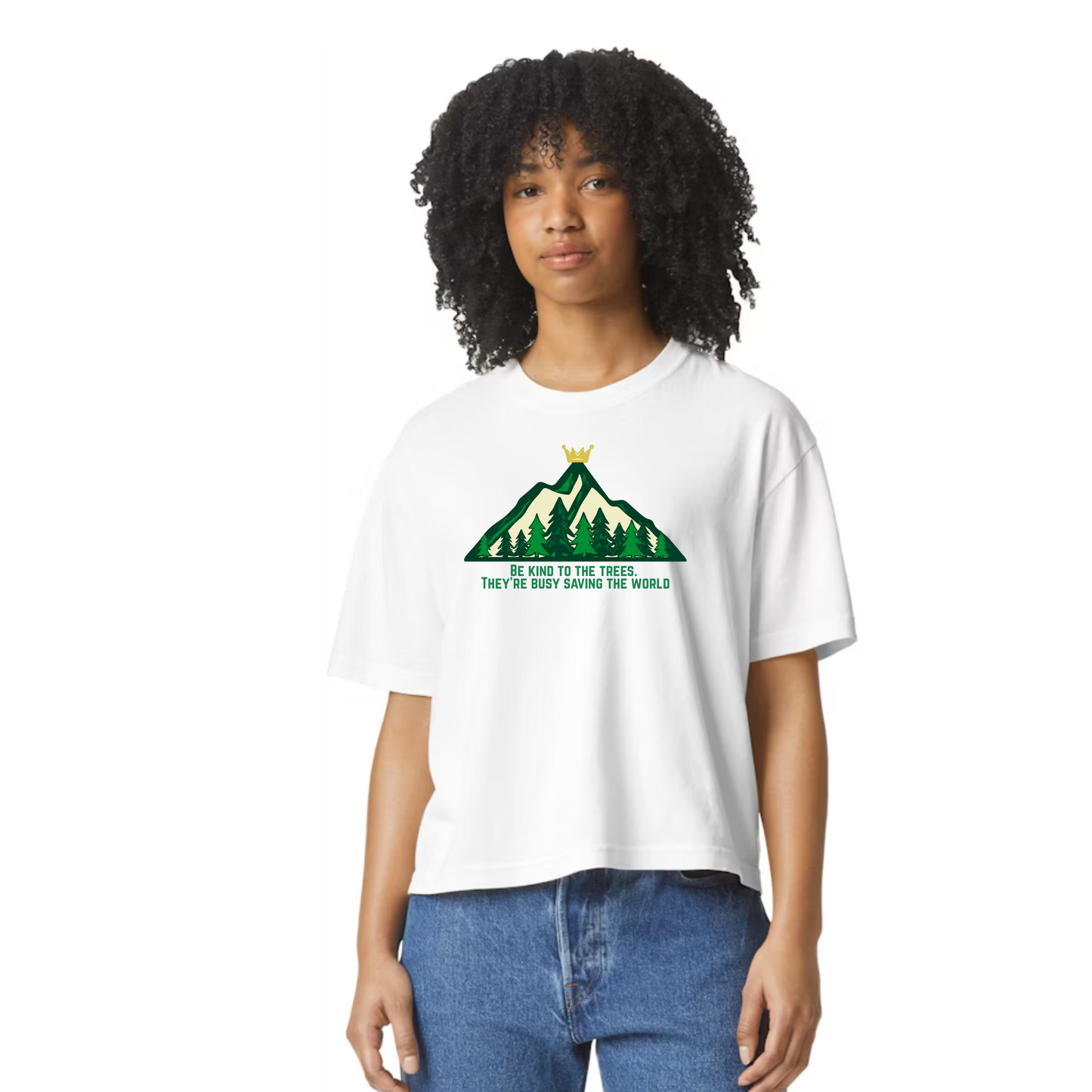 Be Kind. Women's Boxy Tee