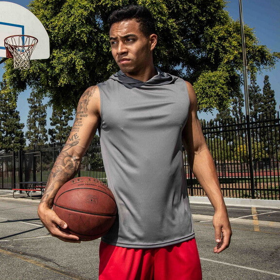 Vikings Football - Cooling Performance Sleeveless Hooded Tank