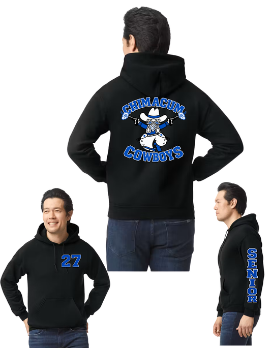 27 Senior Chimacum Cowboys Hoodie - Unisex