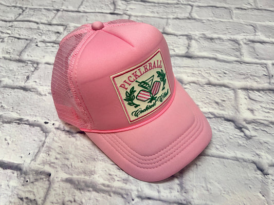 Pickleball Cocktail Club - Foam Trucker