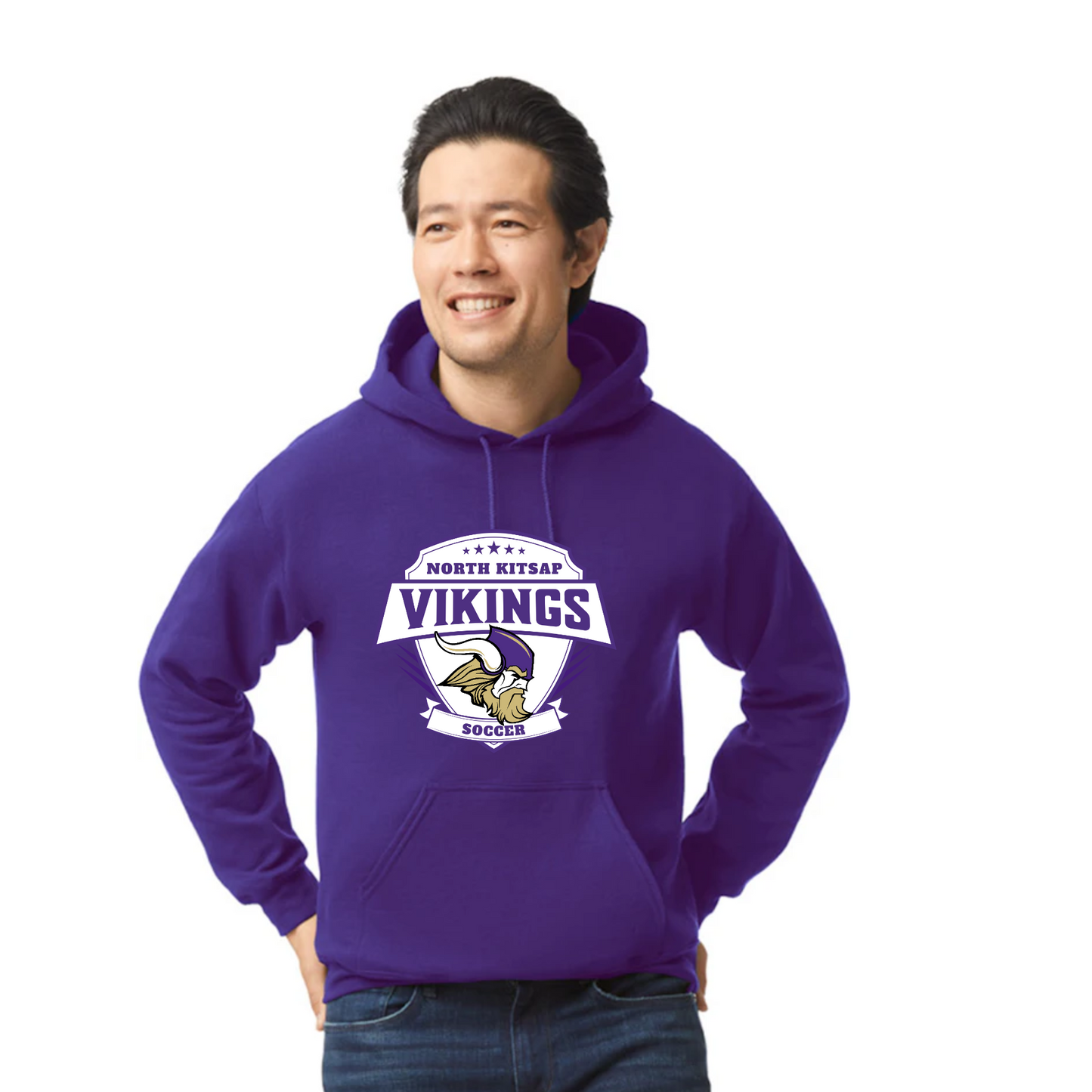 NK VIKINGS Boys Soccer - Heavy Cotton Hoodie