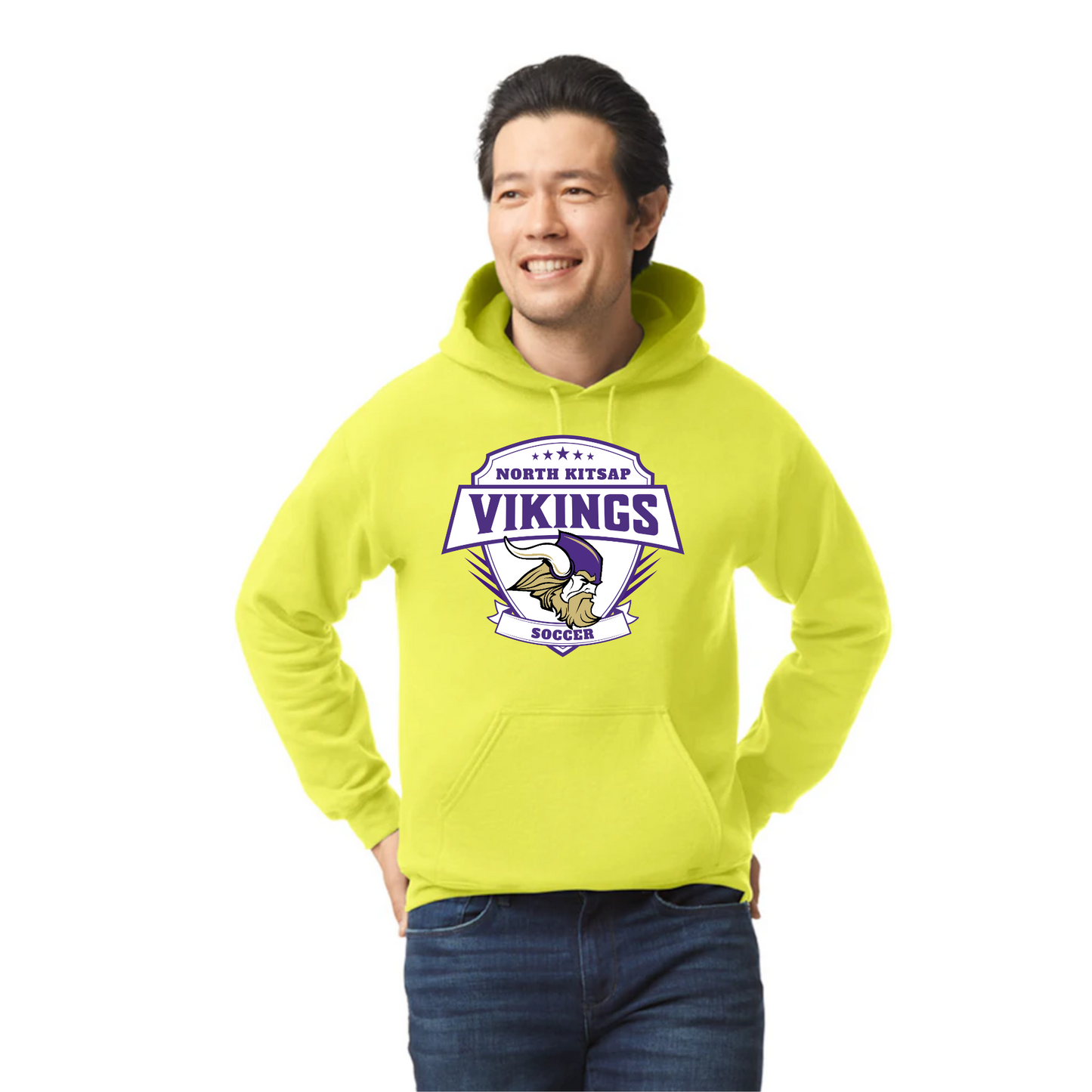 NK VIKINGS Boys Soccer - Heavy Cotton Hoodie