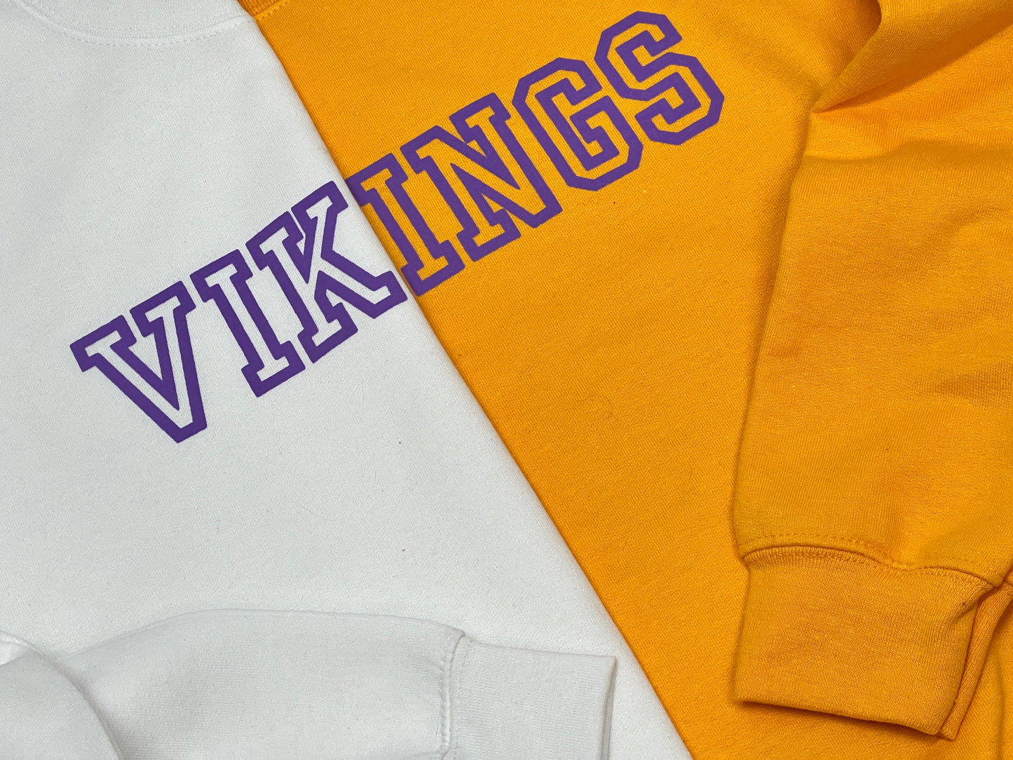 Purple Puff Print - Vikings
