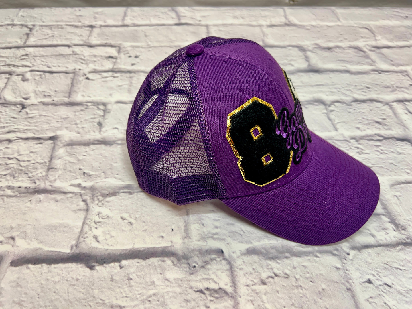 Customizable Game Day Hat - Chenille Patch