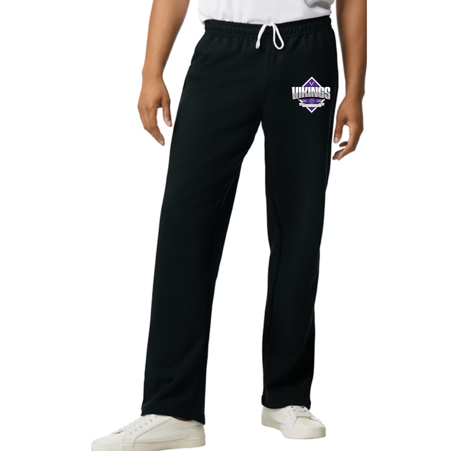 *NEW* NK Viking Baseball - Cotton Open Leg sweats - Unisex
