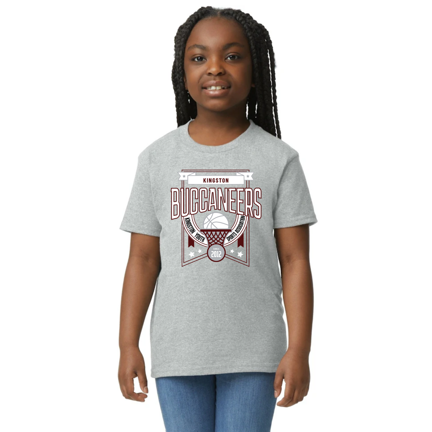 Kingston Basketball Tshirt - Youth