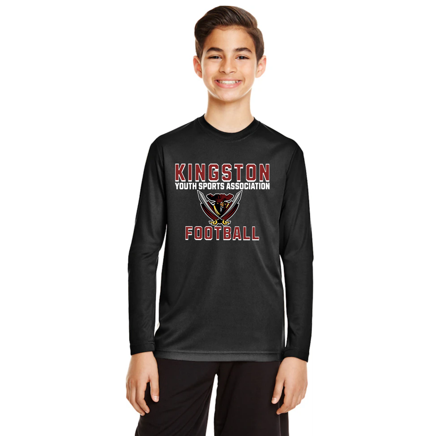 Athletic Long Sleeve - Youth - Football