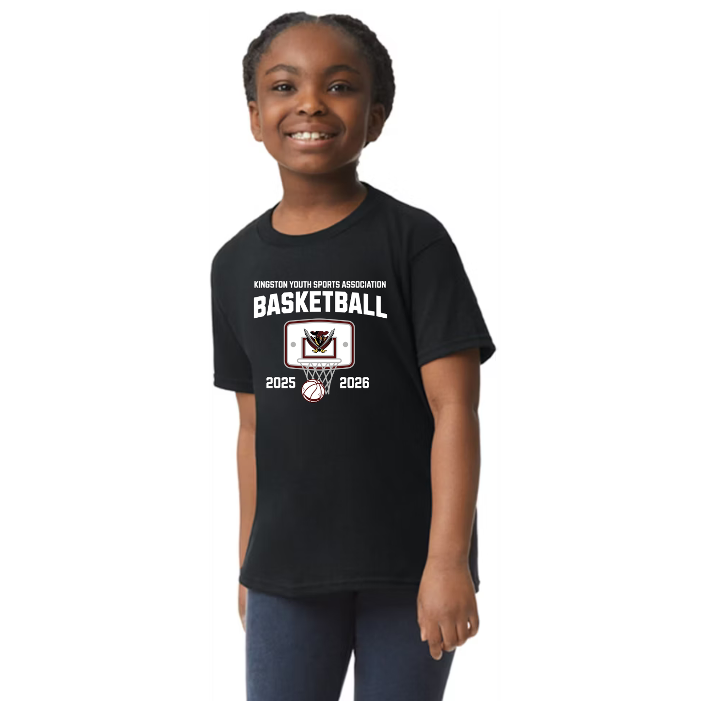 *NEW* 2025/2026 Kingston Basketball Tshirt - Youth