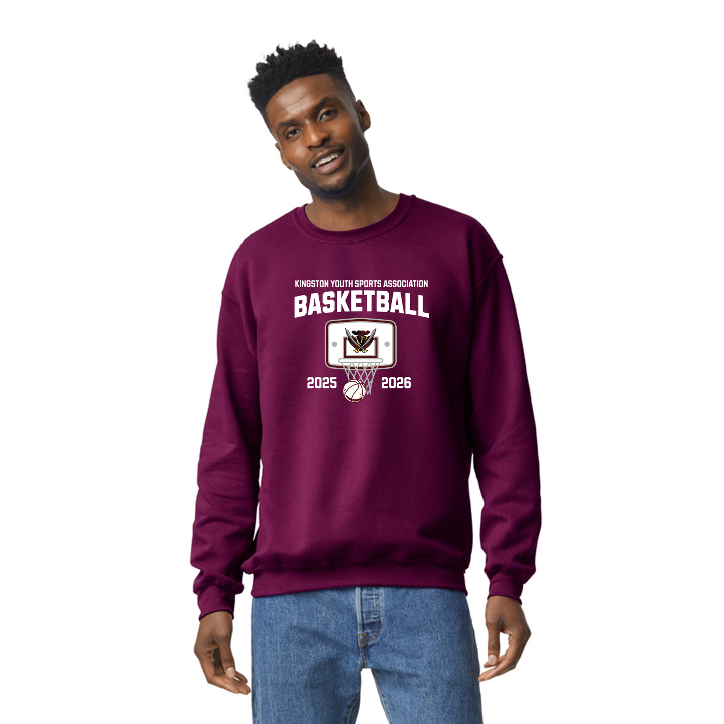*NEW 2025/2026* Kingston Basketball Crewneck (unisex)