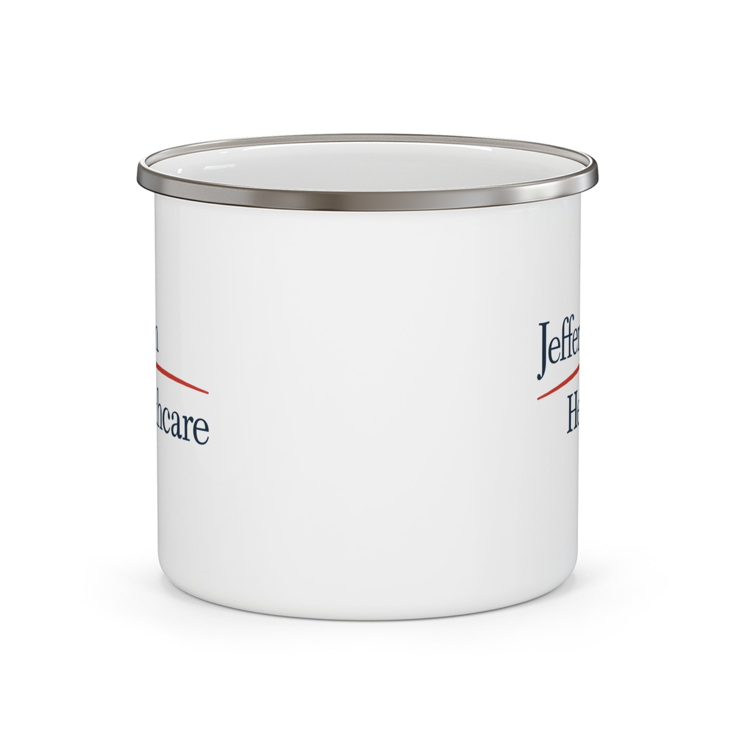 Jefferson Healthcare Enamel Camping Mug