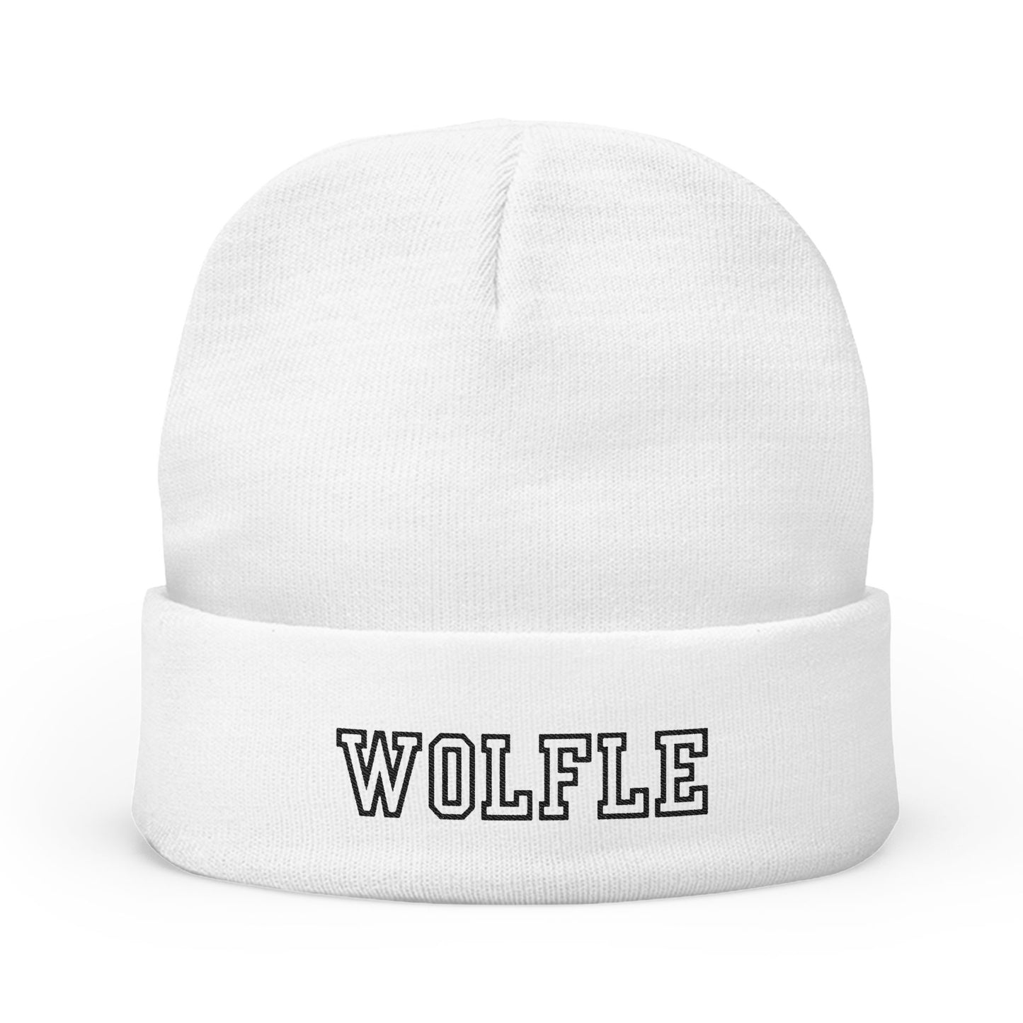 *NEW* Wolfle Knit Beanie (Embroidery)