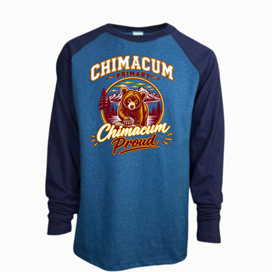 Chimacum Primary - Two Tone Long Sleeve - Youth