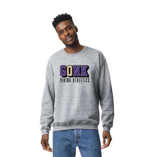 GoNK Athletic Crewneck  Sweatshirt - Unisex