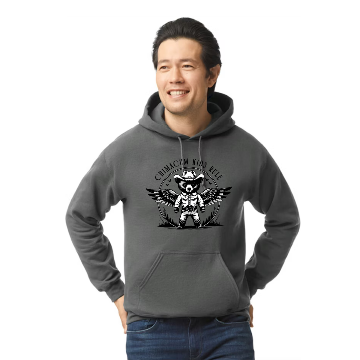 Chimacum Kids Rule - Adult Unisex Hoodie