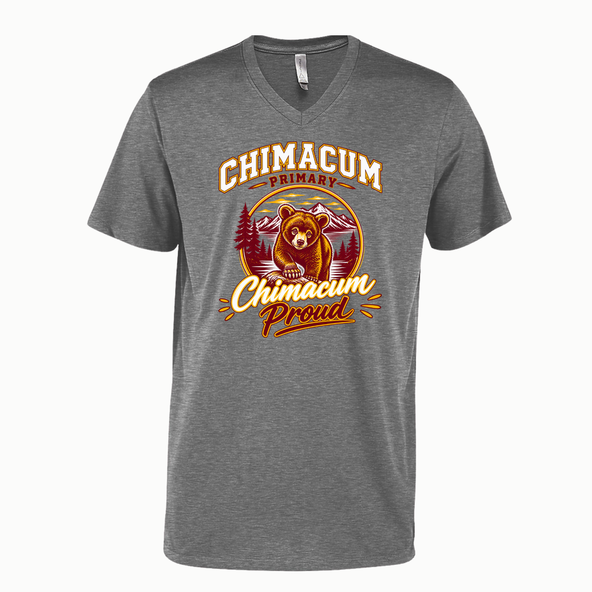 Chimacum Primary T-shirt - Unisex V neck
