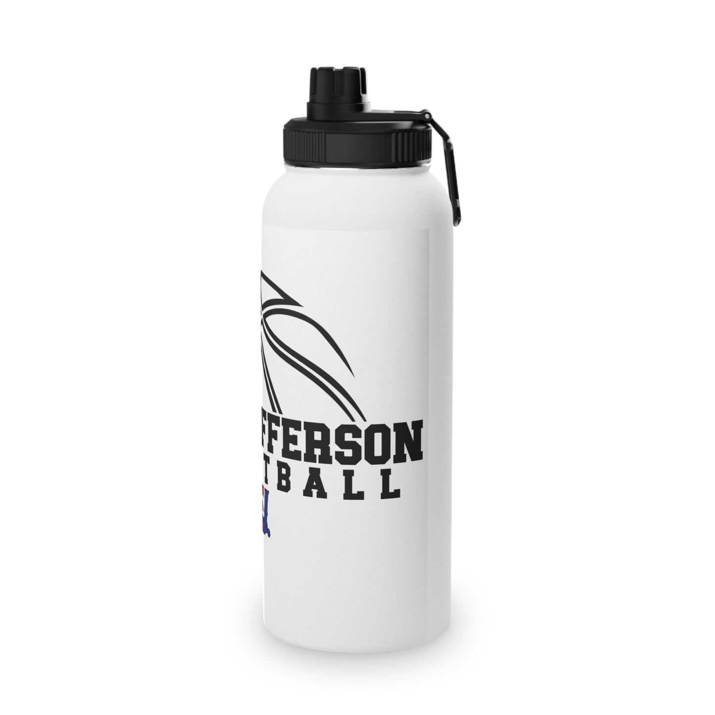 EJ Basketball Stainless Steel Water Bottle, Sports Lid