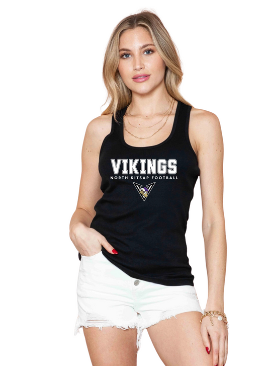 Vikings Football - Womens Racerback Tank Top
