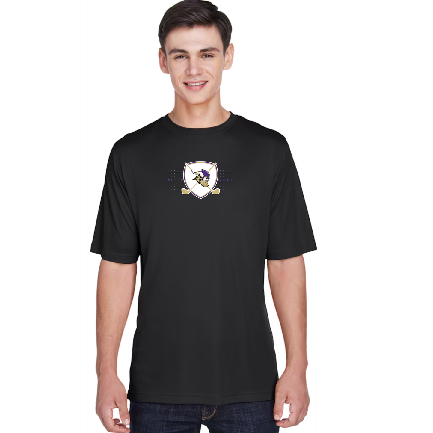 *NEW* NK Vikings Boys Golf  - Performance Short Sleeve