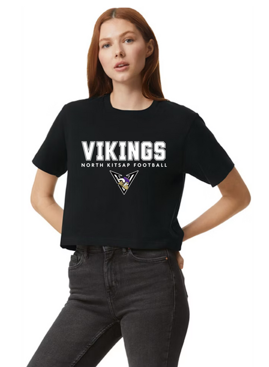 Viking Football Women's Boxy Tee
