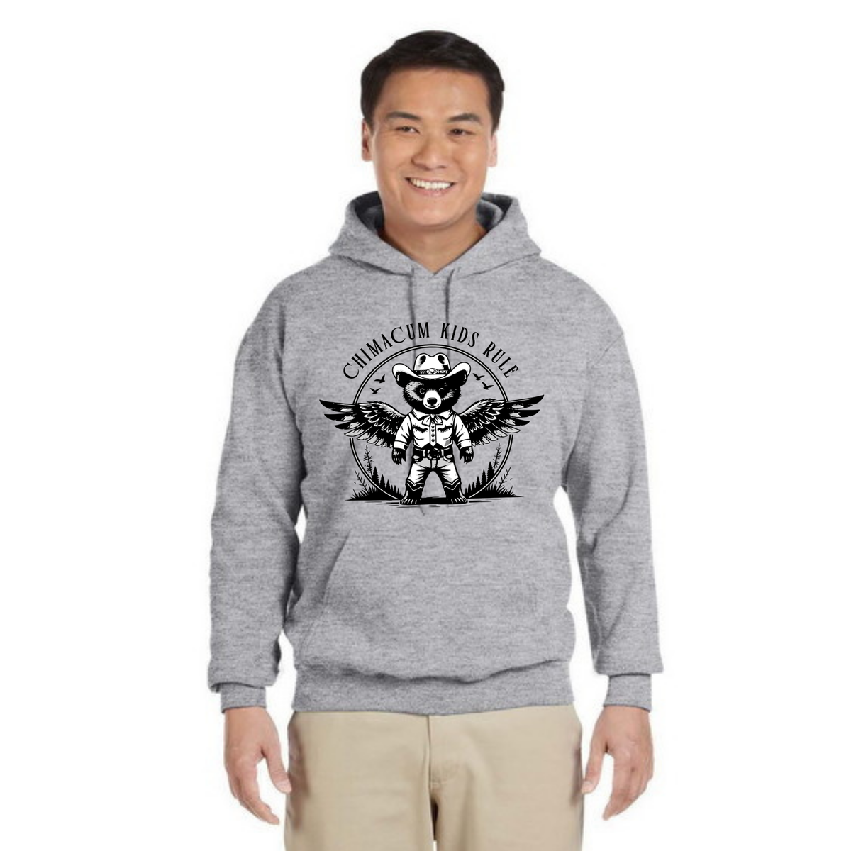 Chimacum Kids Rule - Adult Unisex Hoodie