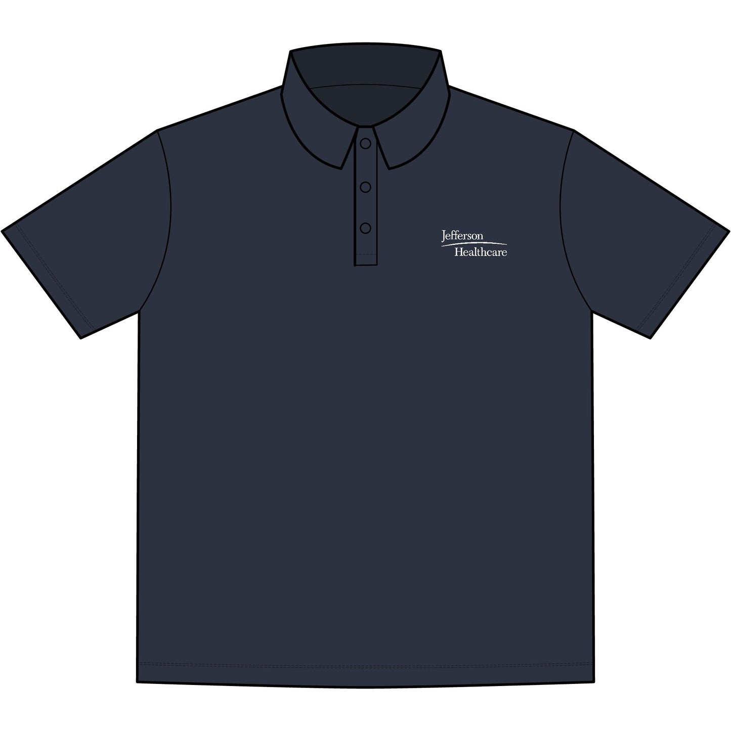 JH Men's Stretch Jersey Polo Shirt - Embroidered