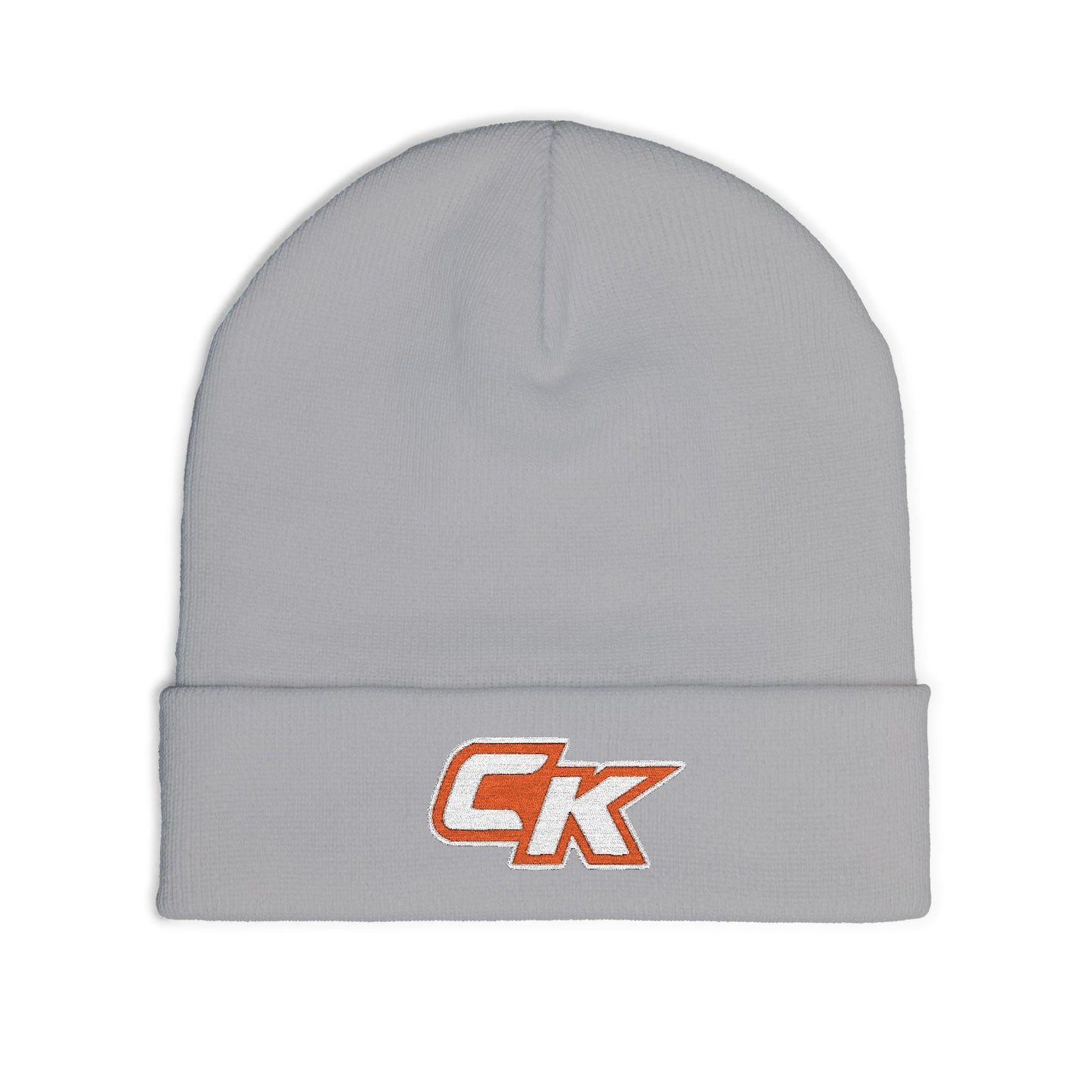 CK Logo  Embroidered Knit Beanie