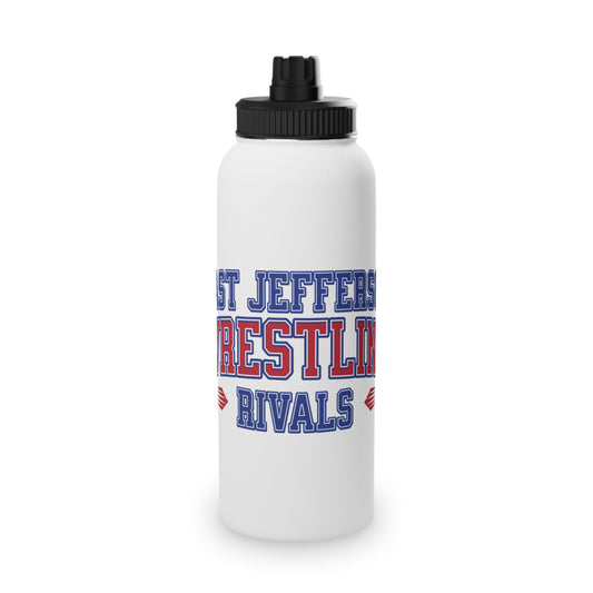 EJ Wrestling Stainless Steel Water Bottle, Sports Lid