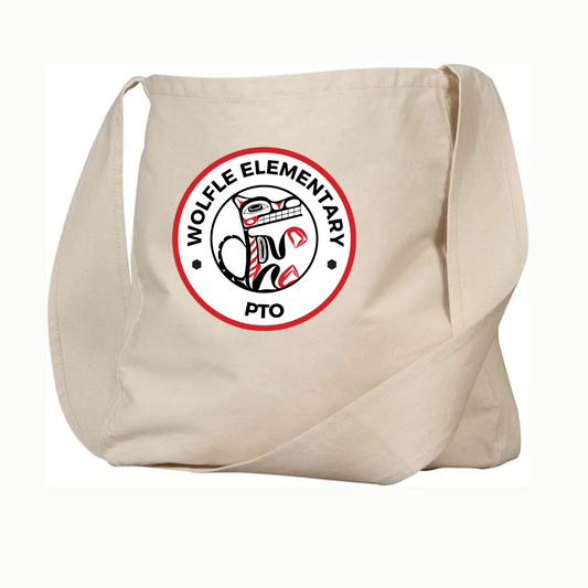 Wolfle PTO Logo Canvas Bag