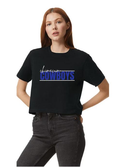 Cowboys Boxy T - Womens
