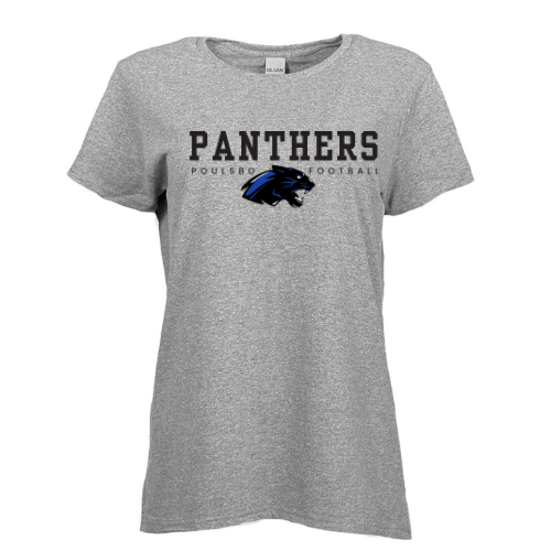 Panther Football - Softstyle Womens tshirt