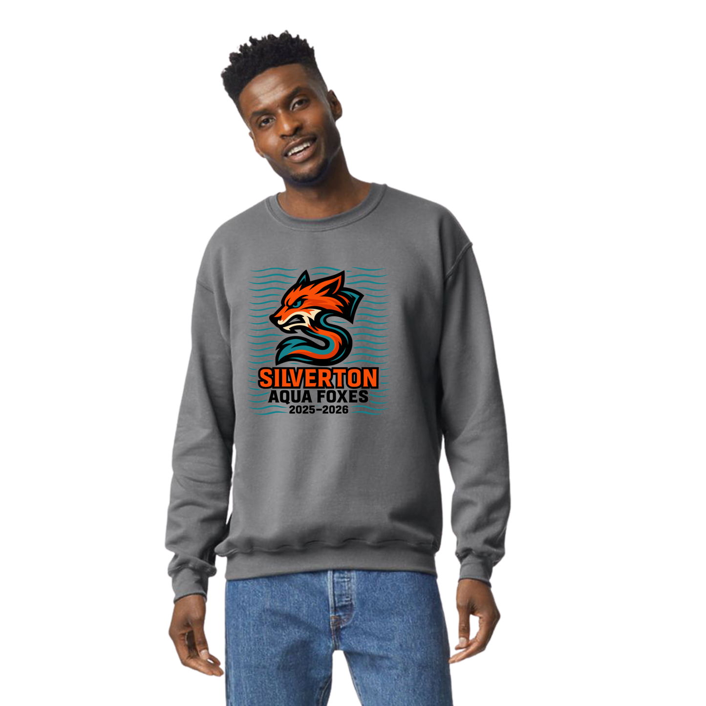 *NEW* Silverton Aqua Fox - Crewneck - Unisex