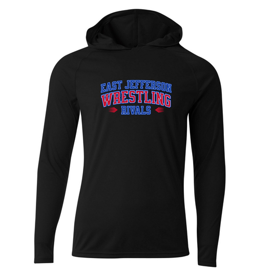 *NEW* Rivals Wrestling- Performance Long Sleeve - Hooded