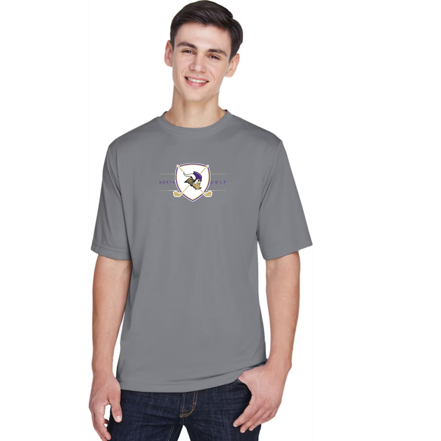 *NEW* NK Vikings Boys Golf  - Performance Short Sleeve