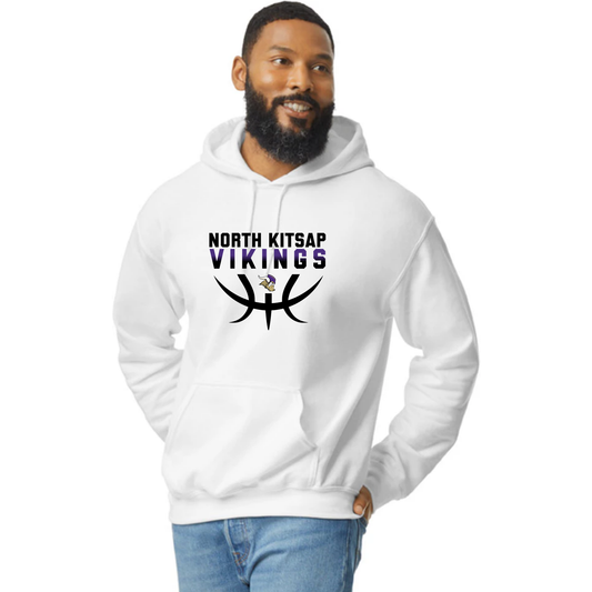 NK Basketball Stack Logo - Hoodie