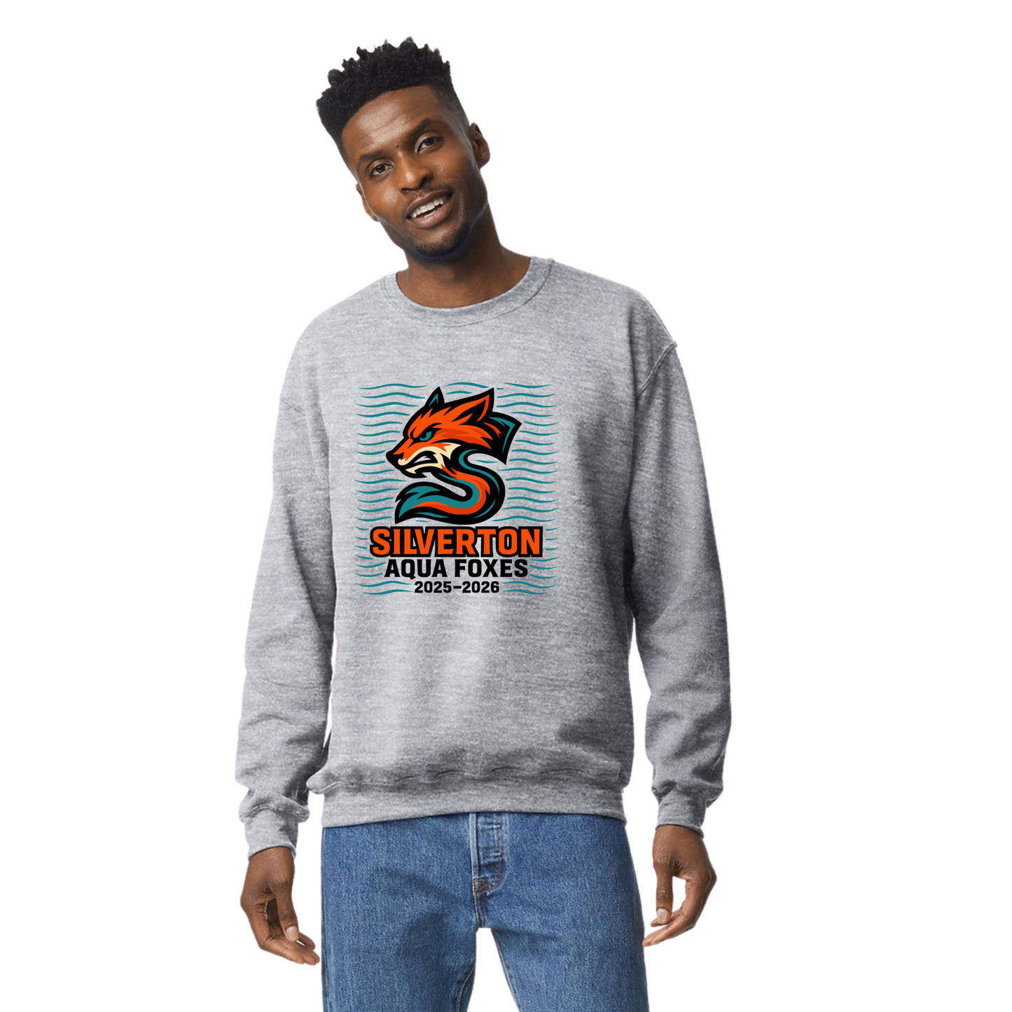 *NEW* Silverton Aqua Fox - Crewneck - Unisex
