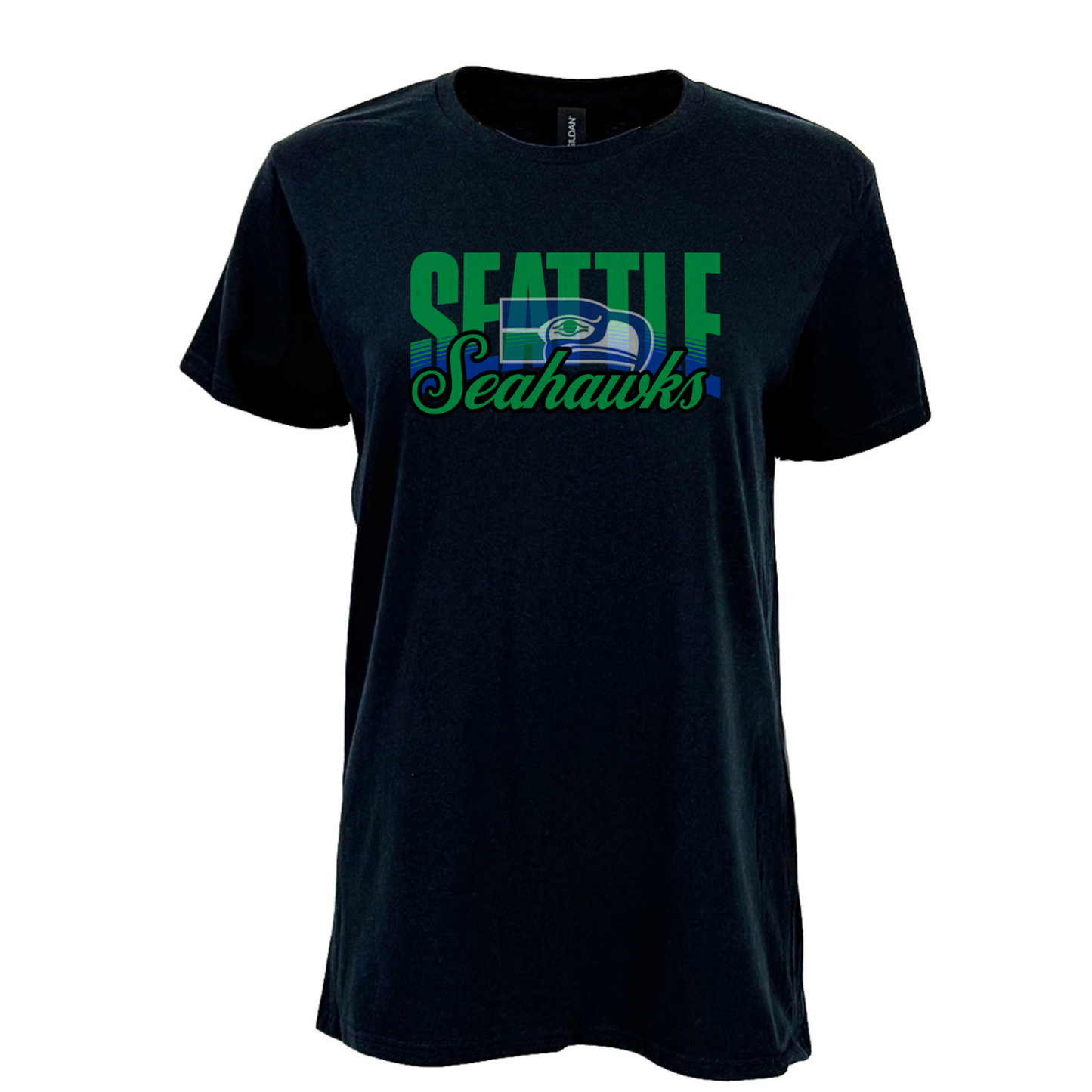 Retro Hawks - Green - Womens tshirt