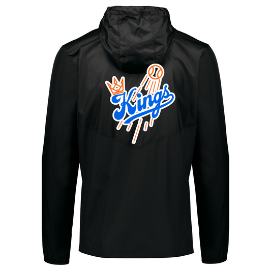 Kings Baseball - K Logo - 1/2 zip jacket