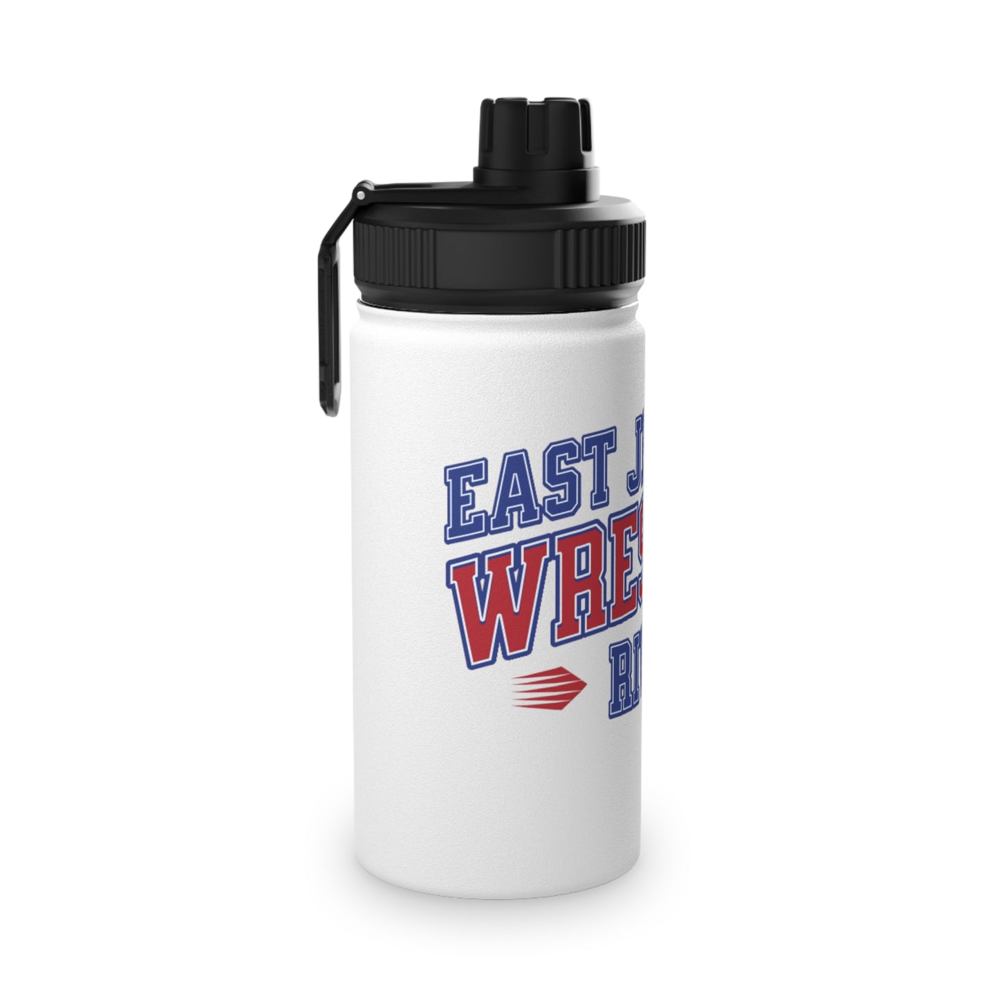 EJ Wrestling Stainless Steel Water Bottle, Sports Lid